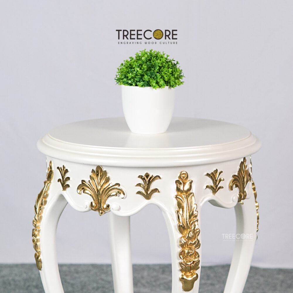 Luxury Round Side Table – Elegance in Every Detail
