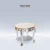 Luxurious Round Side Table for Your Bedroom Elegance