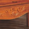 Functional Wooden Buffet Sideboard with Carved Details and Spacious Storage