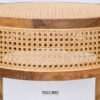 Natural Wooden Rattan Table for Stylish Room Accents
