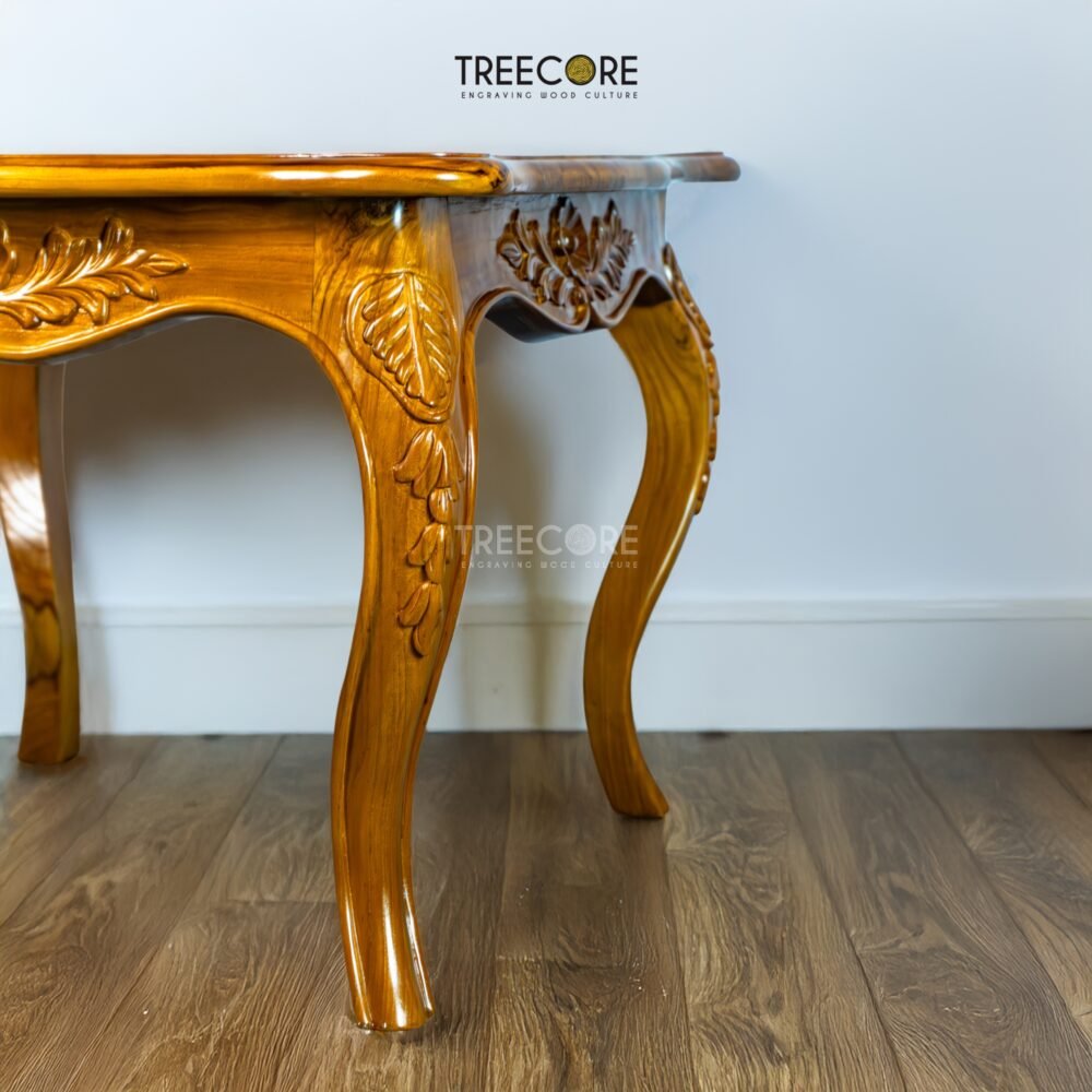 Beautifully Carved Side Table for Any Room