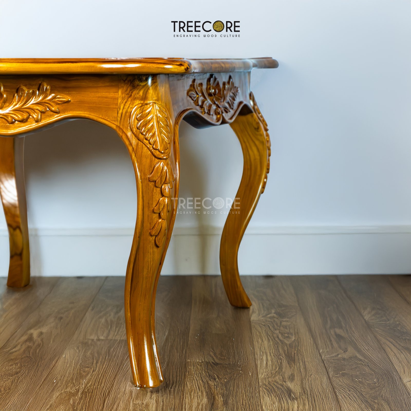 Beautifully Carved Side Table for Any Room