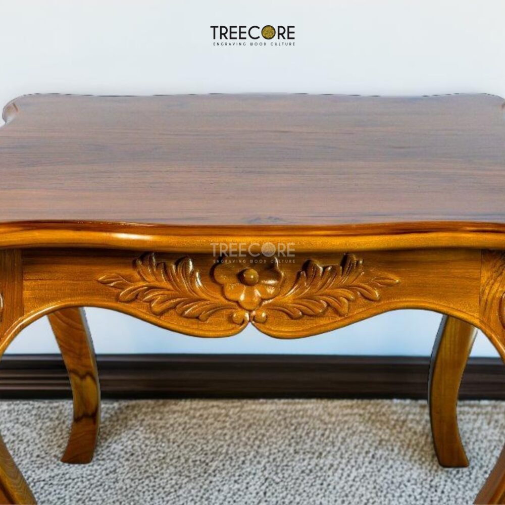 Beautifully Carved Side Table for Any Room