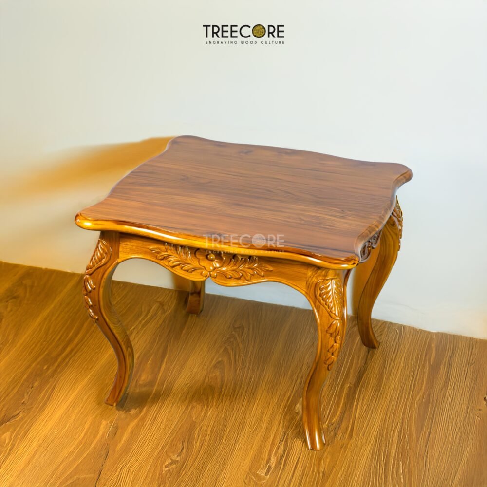 Beautifully Carved Side Table for Any Room