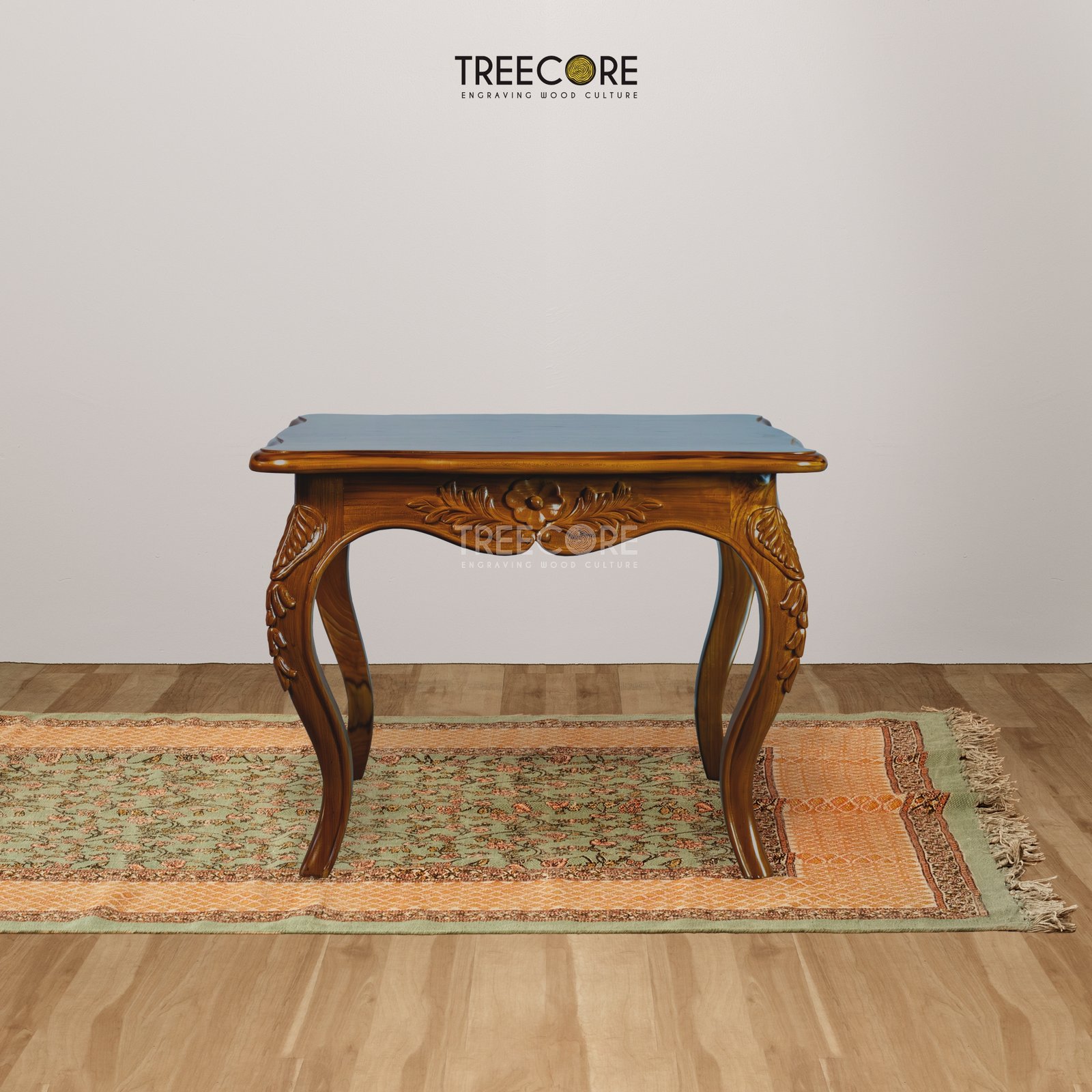 Beautifully Carved Side Table for Any Room