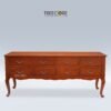 Wooden Sideboard with Ample Storage and Sustainable Craftsmanship
