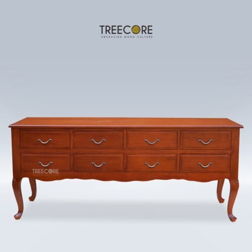 Wooden Sideboard with Ample Storage and Sustainable Craftsmanship