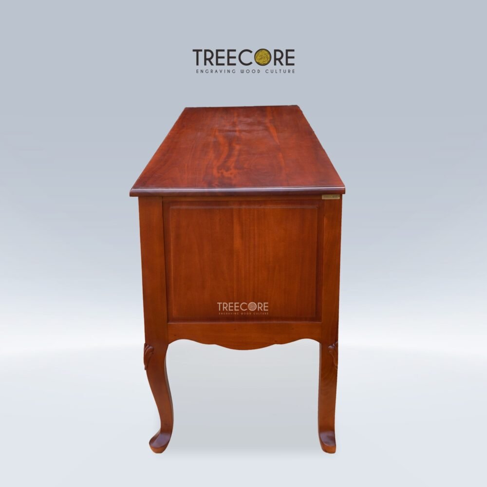 Wooden Sideboard with Ample Storage and Sustainable Craftsmanship