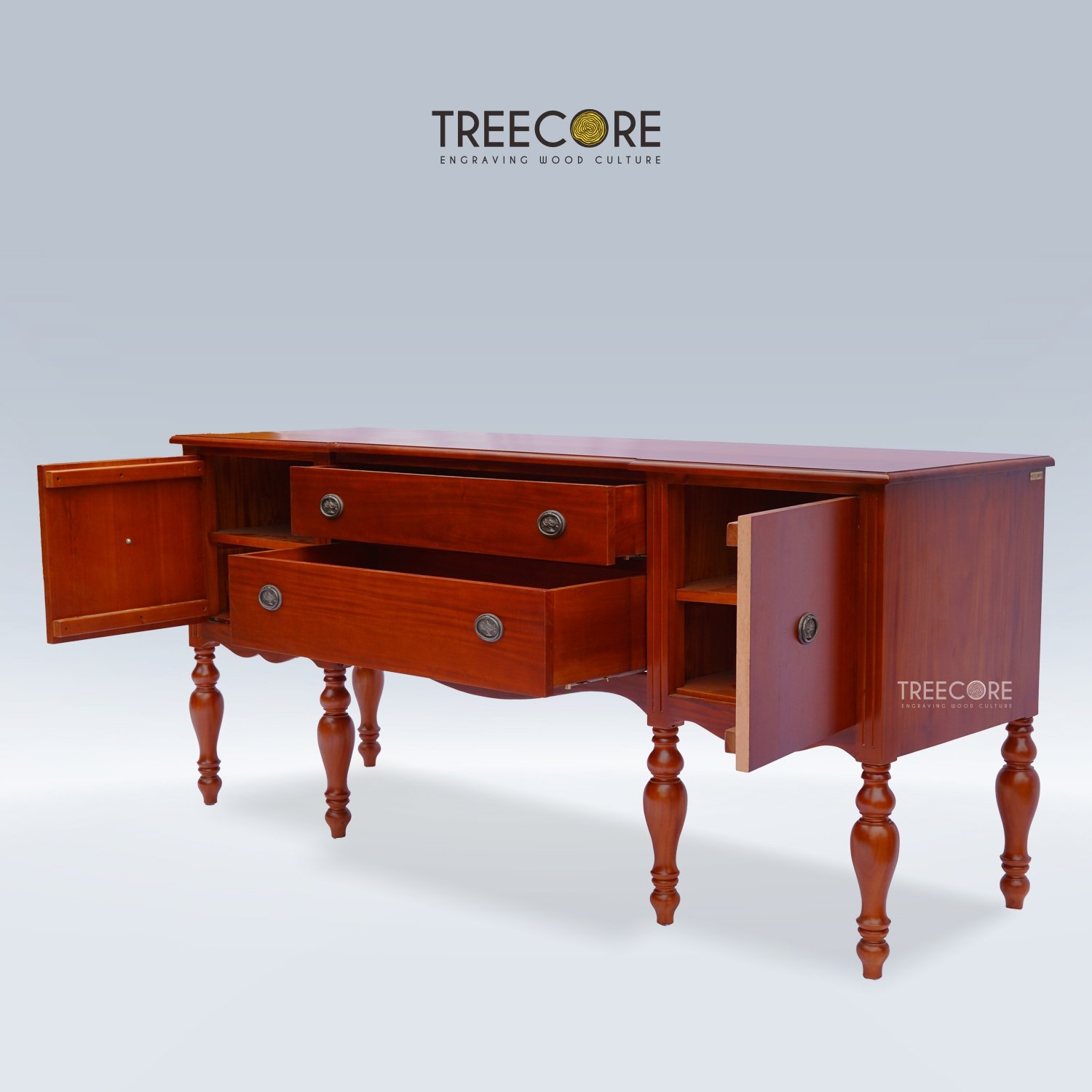 Sturdy Wood Cabinet