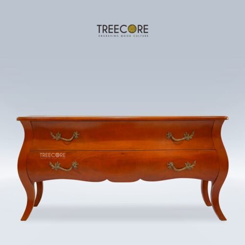 Wooden Sideboard with Spacious Drawers