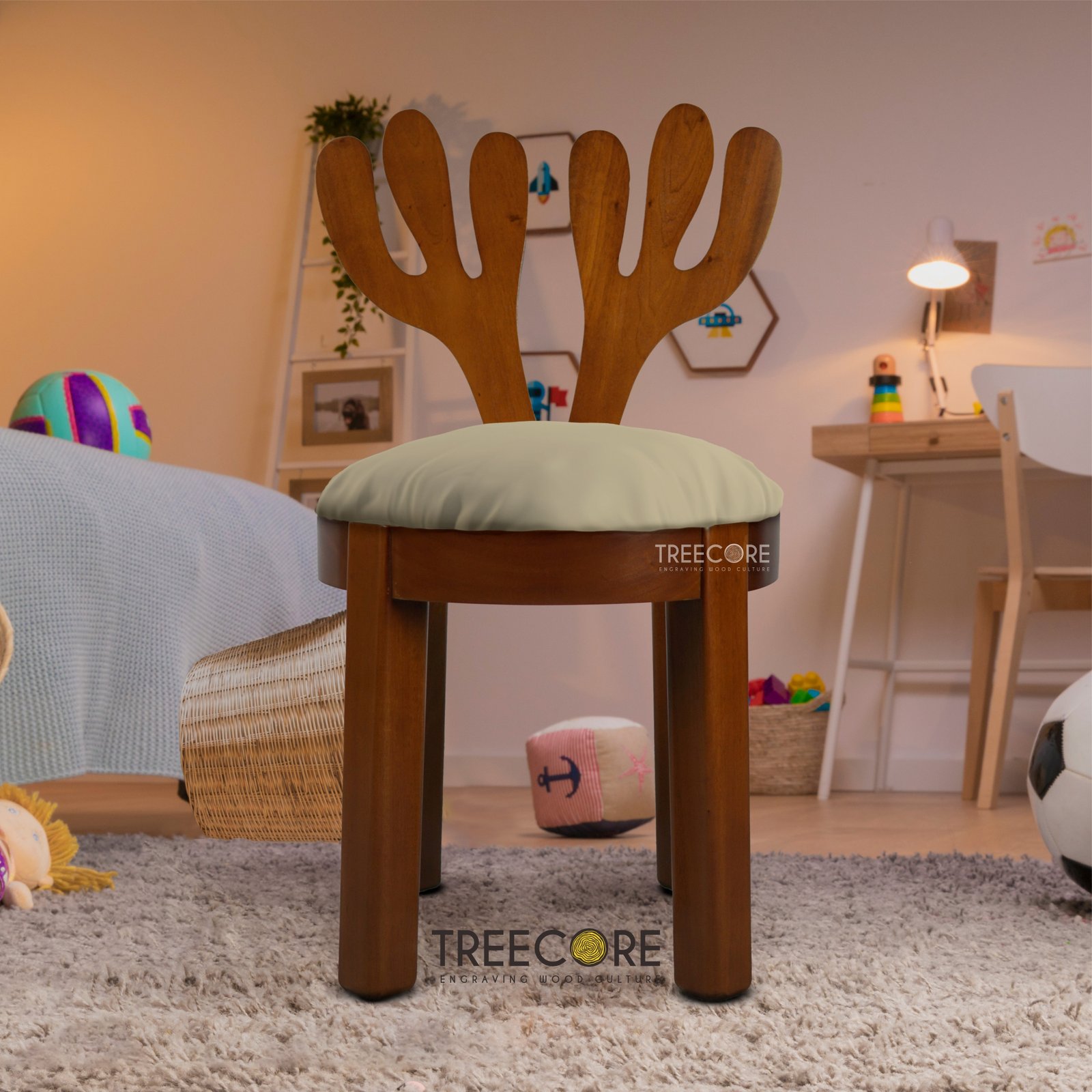 Wooden Children's Chair