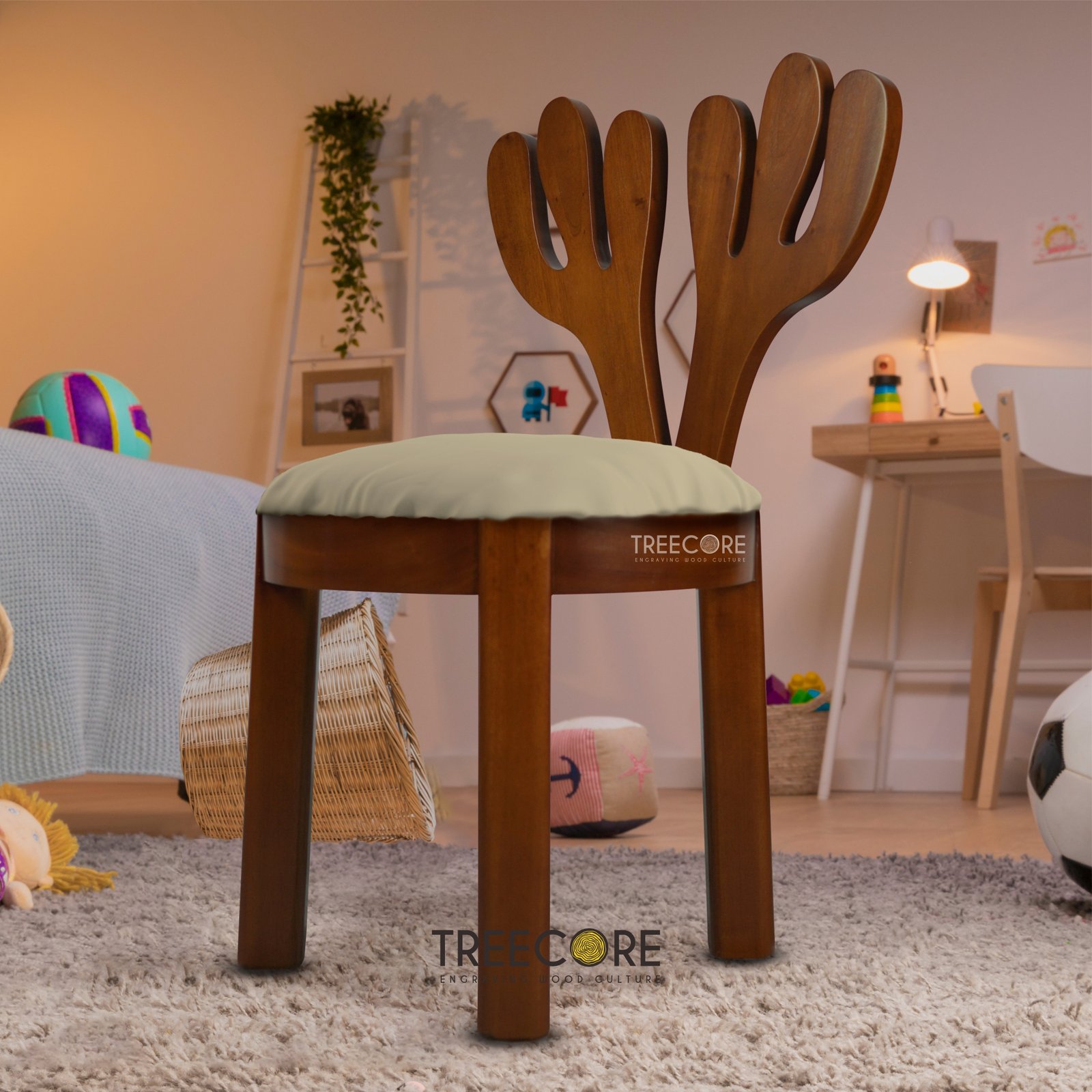 Wooden Children's Chair