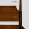 Antique Four-Poster Bed – A Timeless Masterpiece of Solid Wood Craftsmanship
