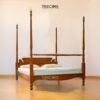 Classic Handcrafted Four-Poster Bed