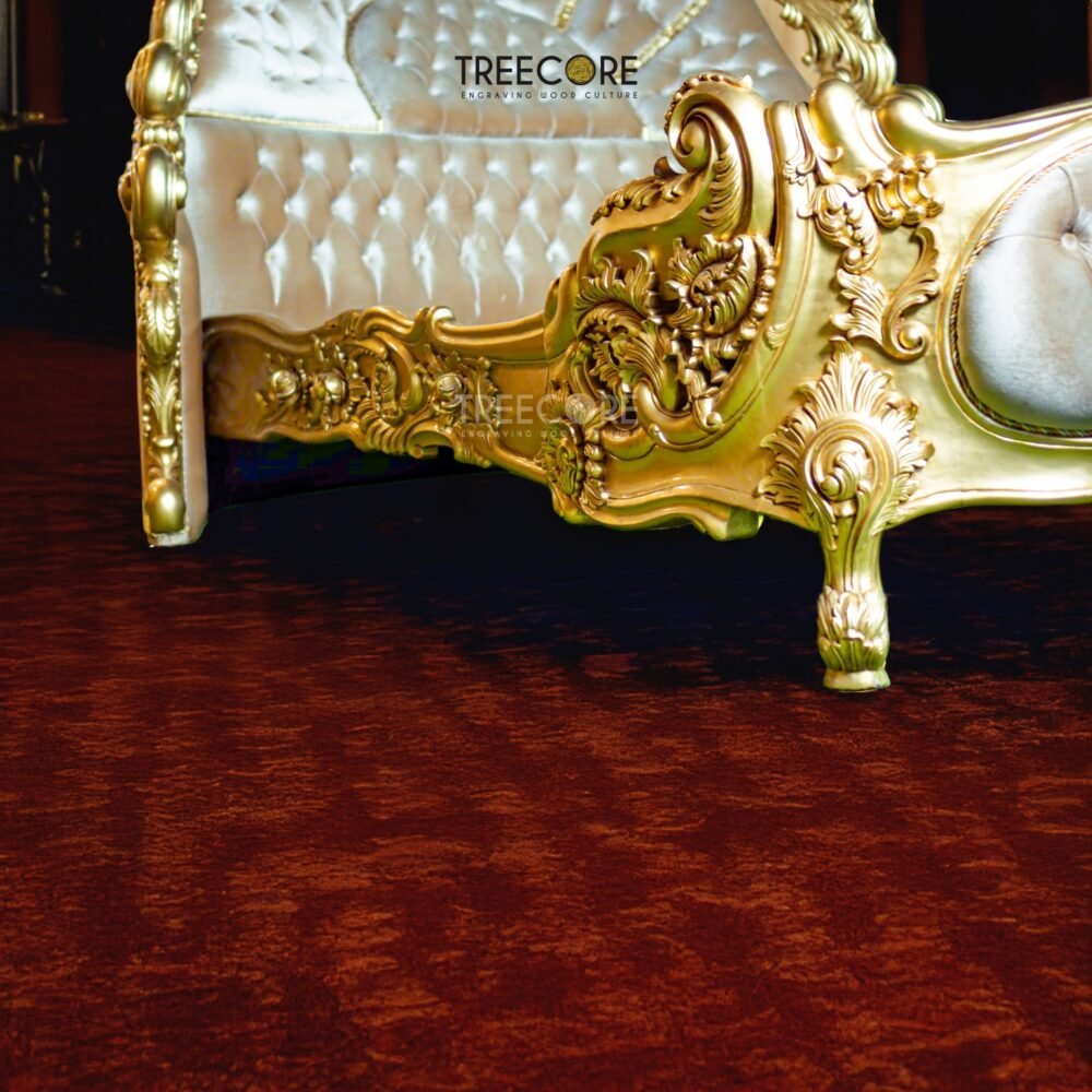 Luxury Royal Carved Bed — Opulent Elegance for Your Bedroom