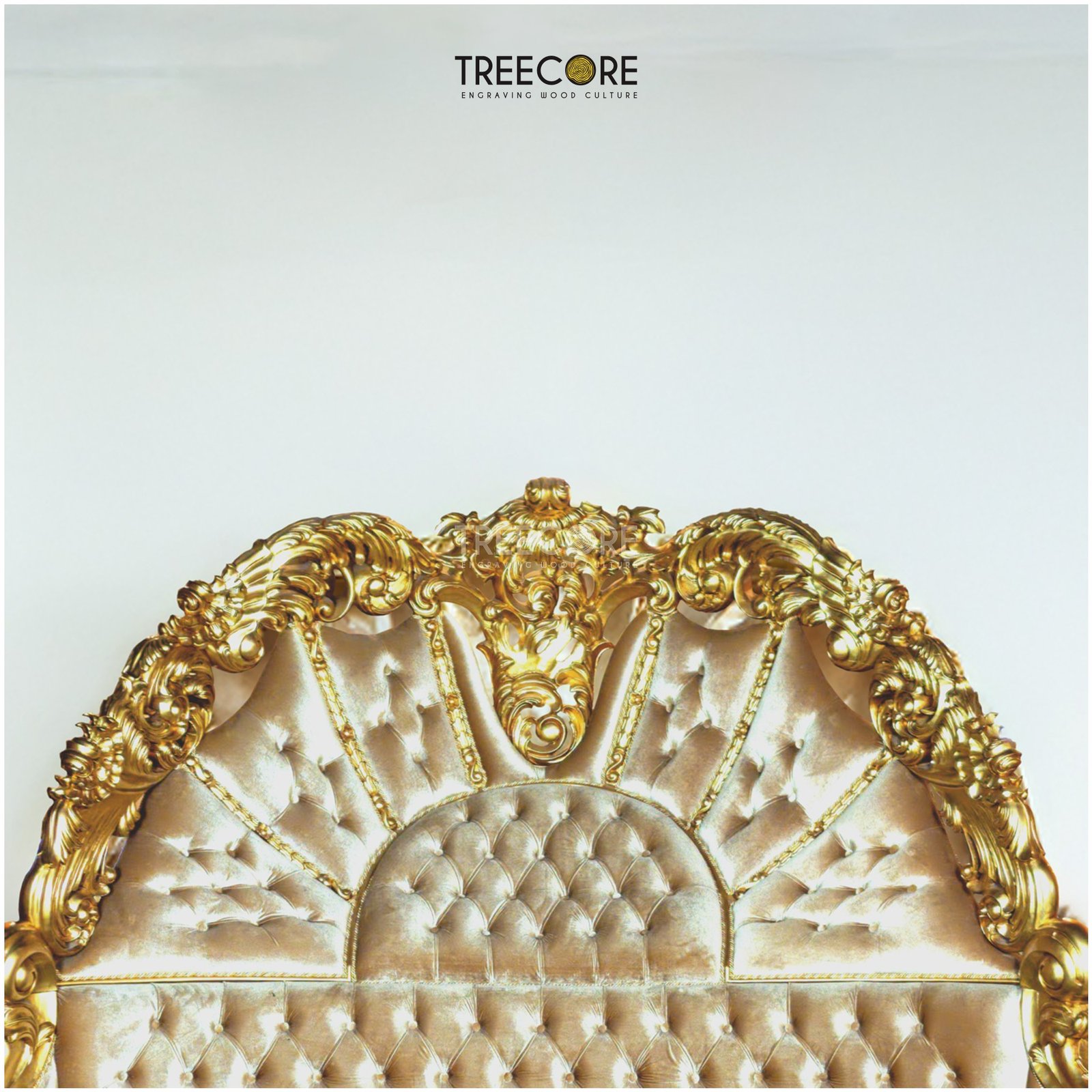 Luxury Royal Carved Bed — Opulent Elegance for Your Bedroom