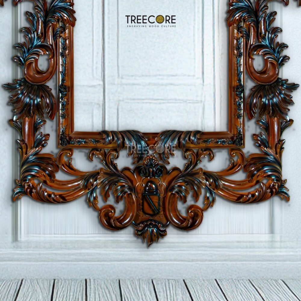 Artisan Wooden Frame Decor – Handcrafted Natural Masterpieces