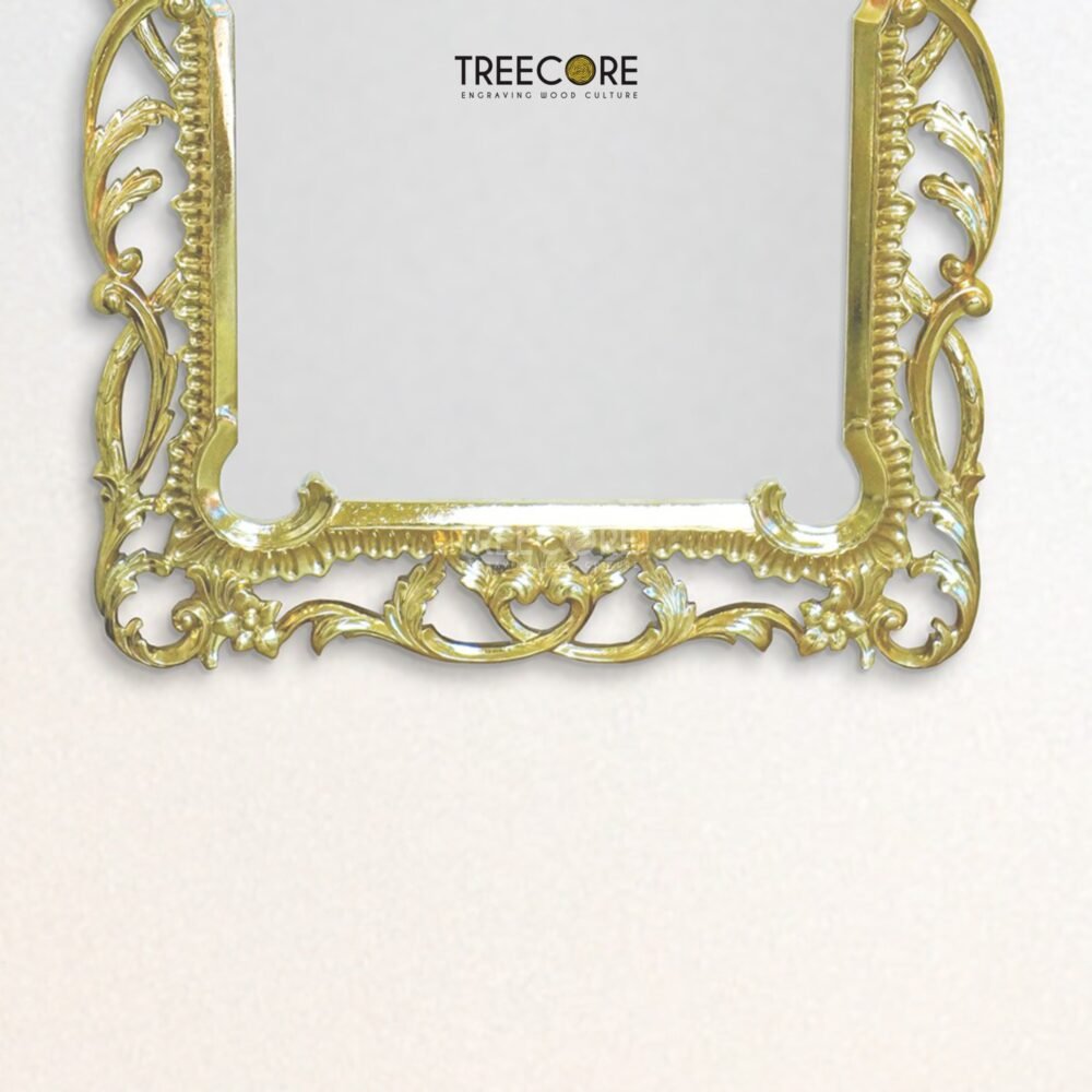 Intricate Gold Carvings Frame