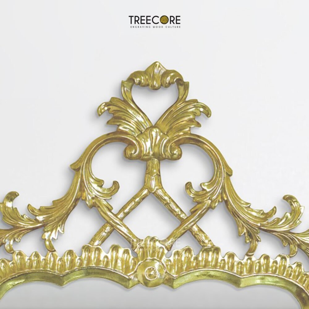 Intricate Gold Carvings Frame