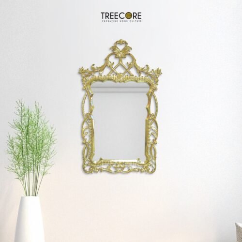Intricate Gold Carvings Frame