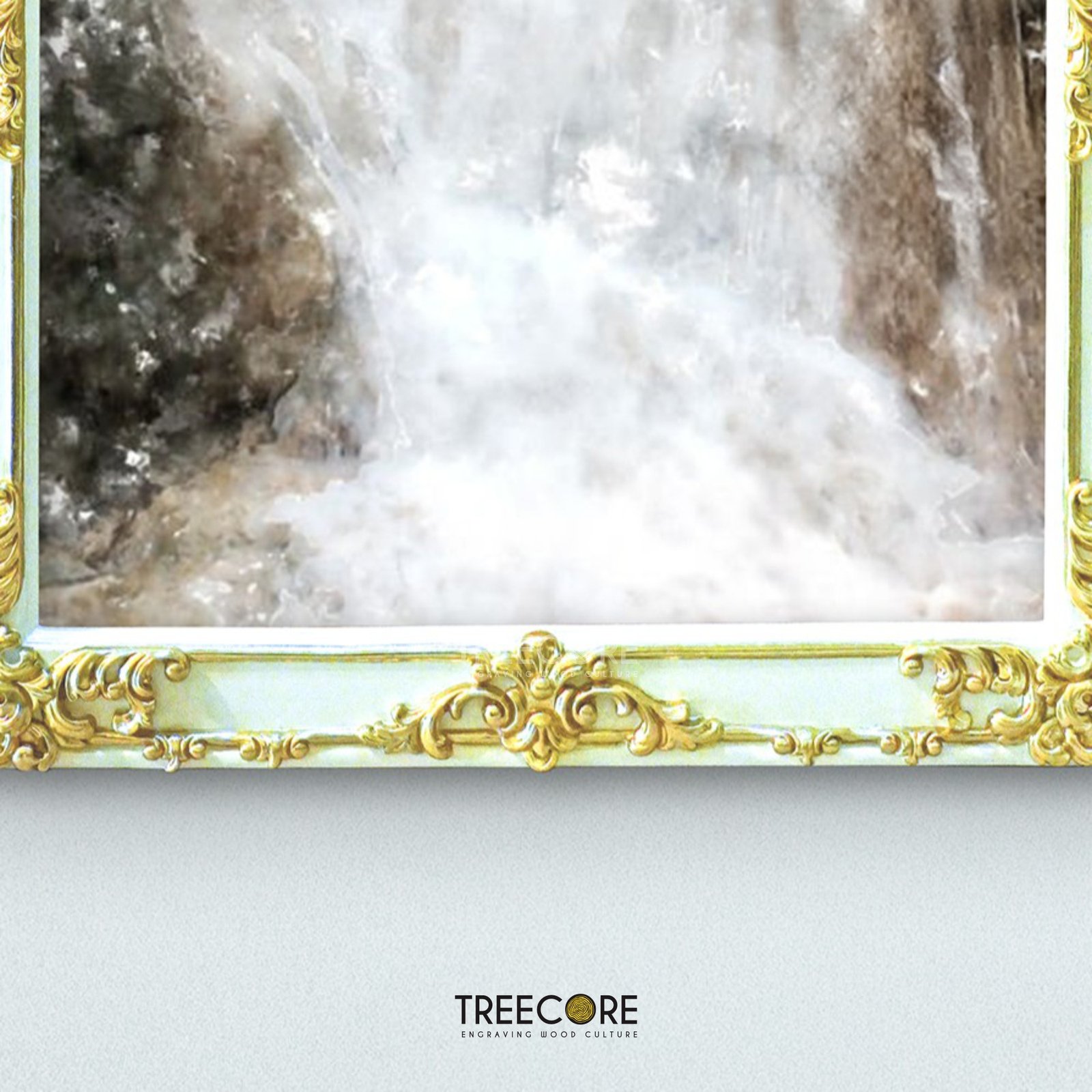 Luxury Rectangular Wooden Frame