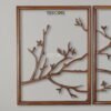 Wooden Twigs Wall Art – 2 Panel Tree Branch Carving