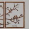 Wooden Twigs Wall Art – 2 Panel Tree Branch Carving