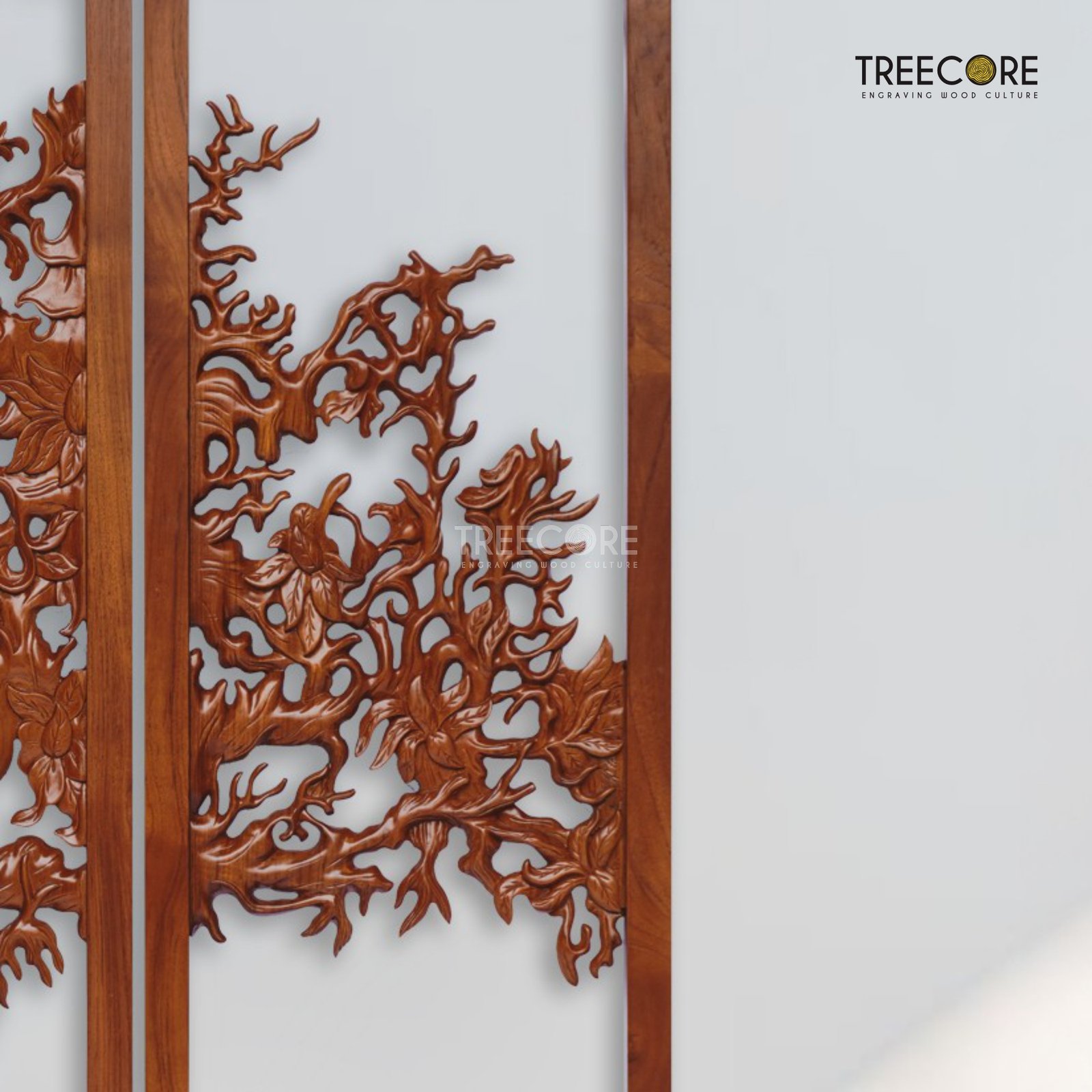Wooden Tree Wall Art