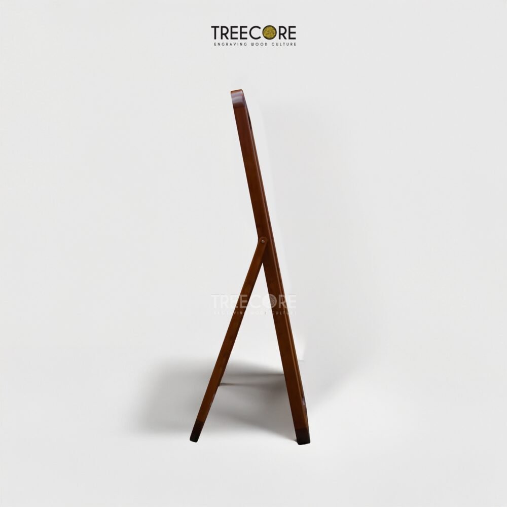 Minimalist Wooden Standing Mirror to Brighten Any Space