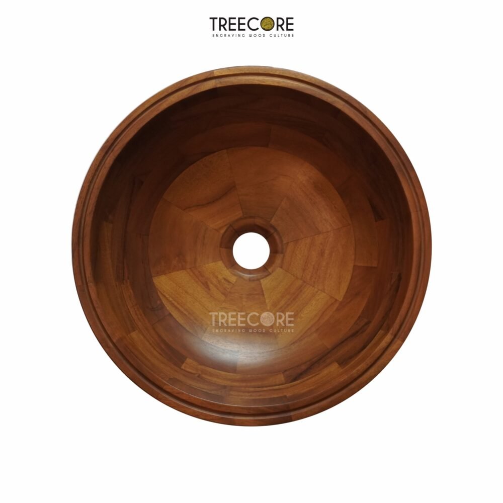 Teak Wood Sink – Natural Beauty Meets Functionality