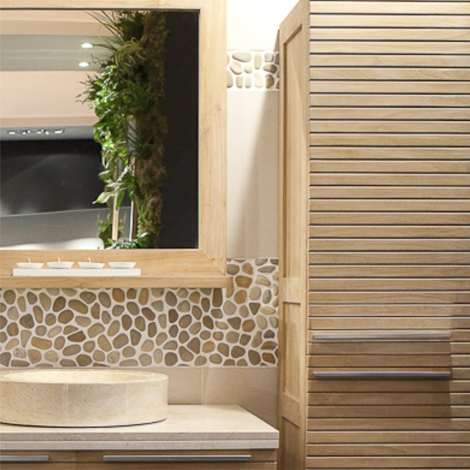 Large Wooden Sink Vanity – Elegant Storage for Modern Bathrooms