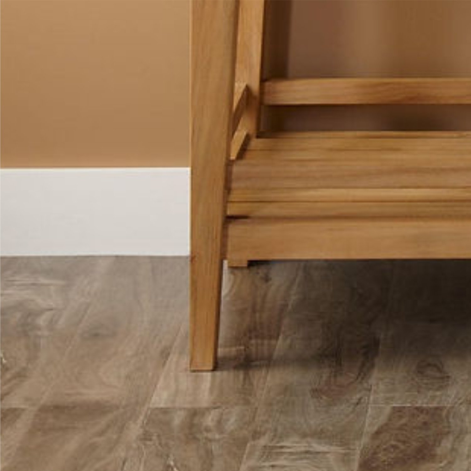 Elegant Wooden Sink Vanity with Marble Top