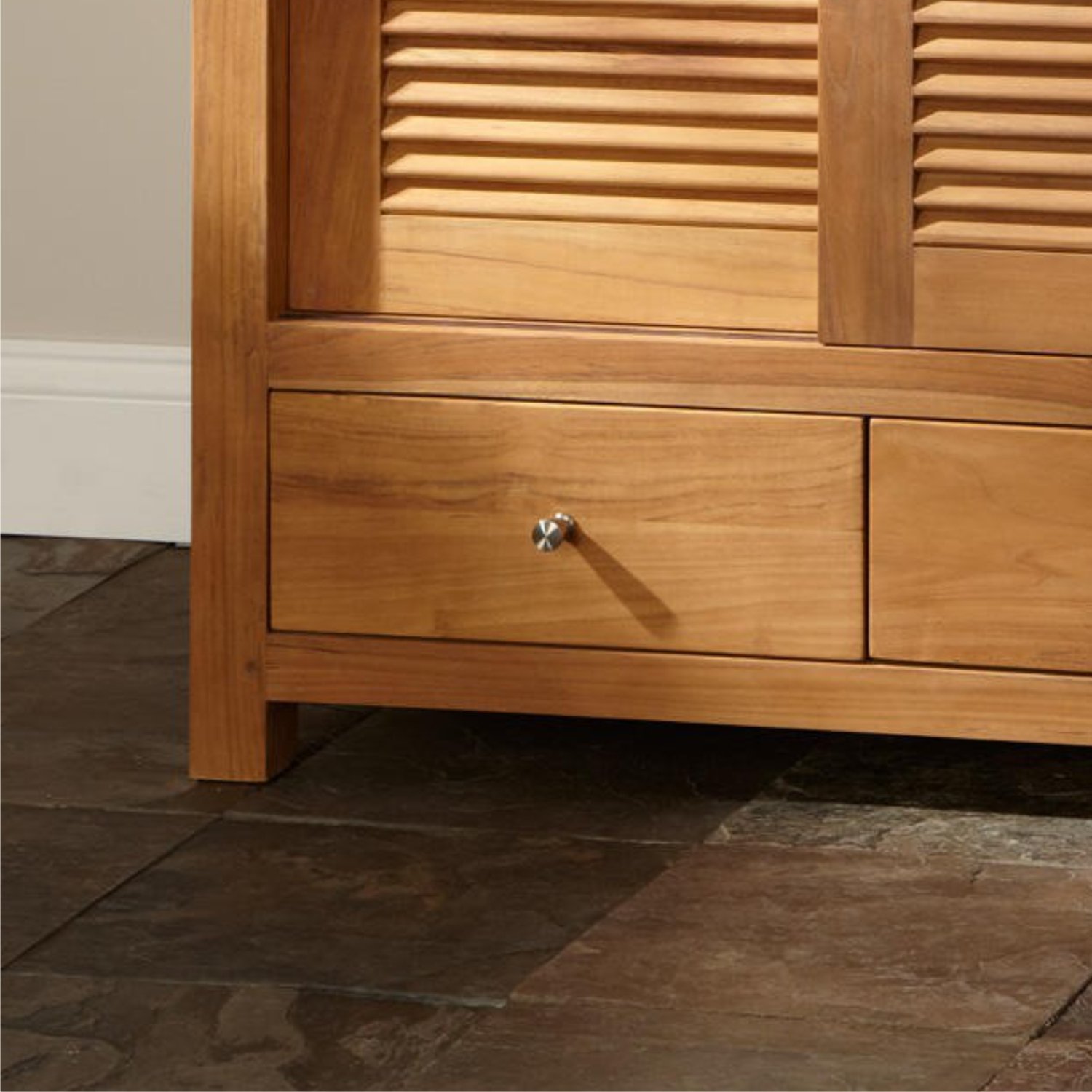 Minimalist Wooden Sink Vanity with Ample Storage Space