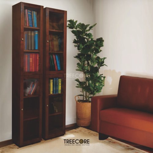 Minimalist Wooden Book Rack – Elegant Storage for Modern Spaces