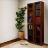 Minimalist Wooden Book Rack – Elegant Storage for Modern Spaces