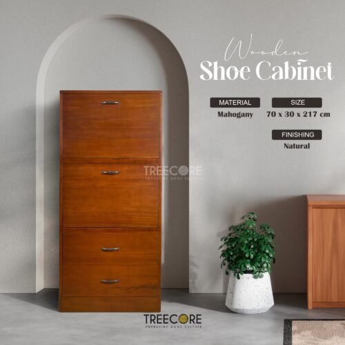 Flip-Down Door Shoe Storage Luggage Rack – Stylish & Space-Saving Storage