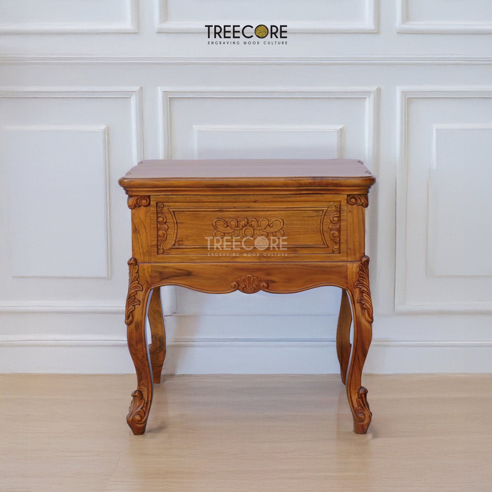 Timeless Small Wooden Table to Showcase Your Decor