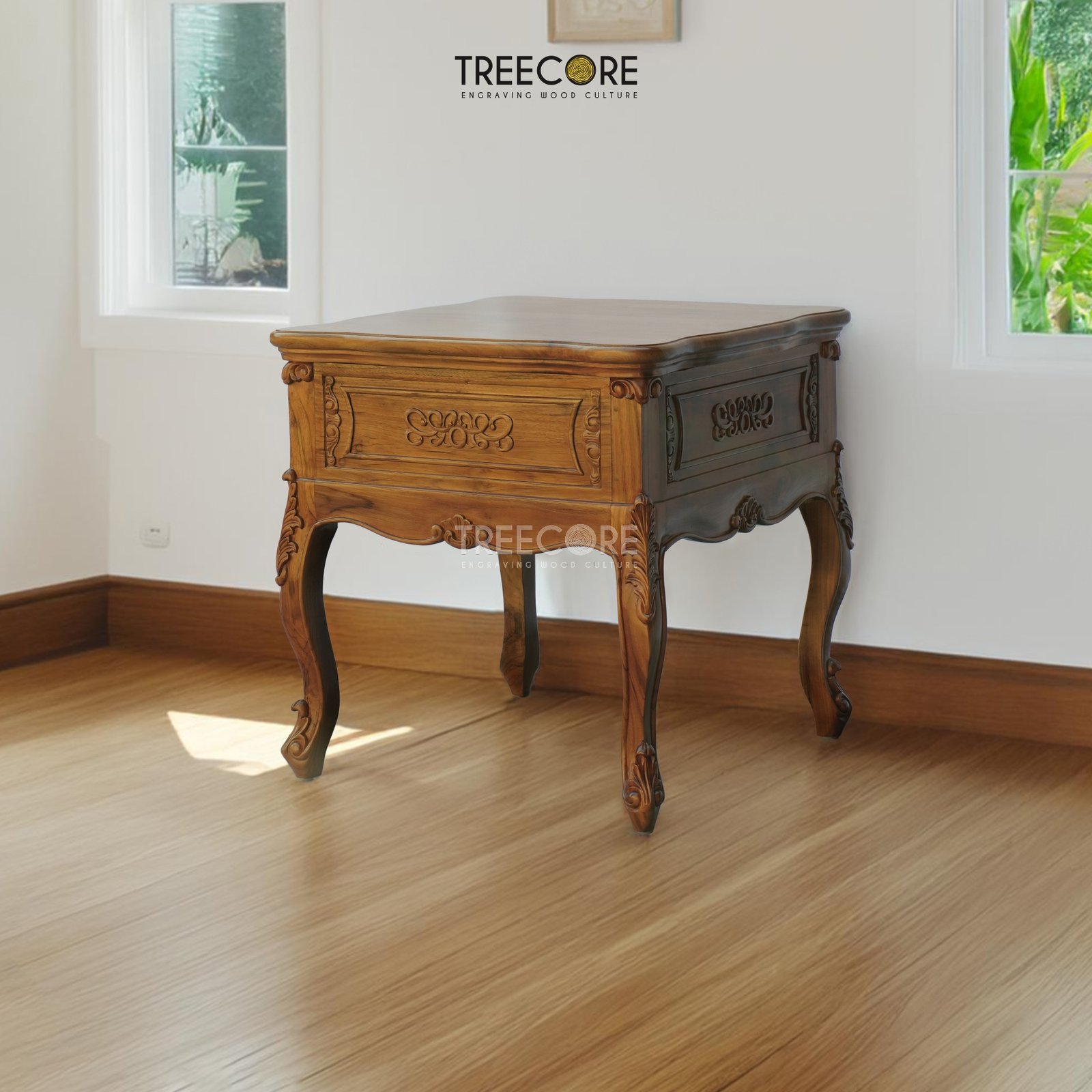 Timeless Small Wooden Table to Showcase Your Decor