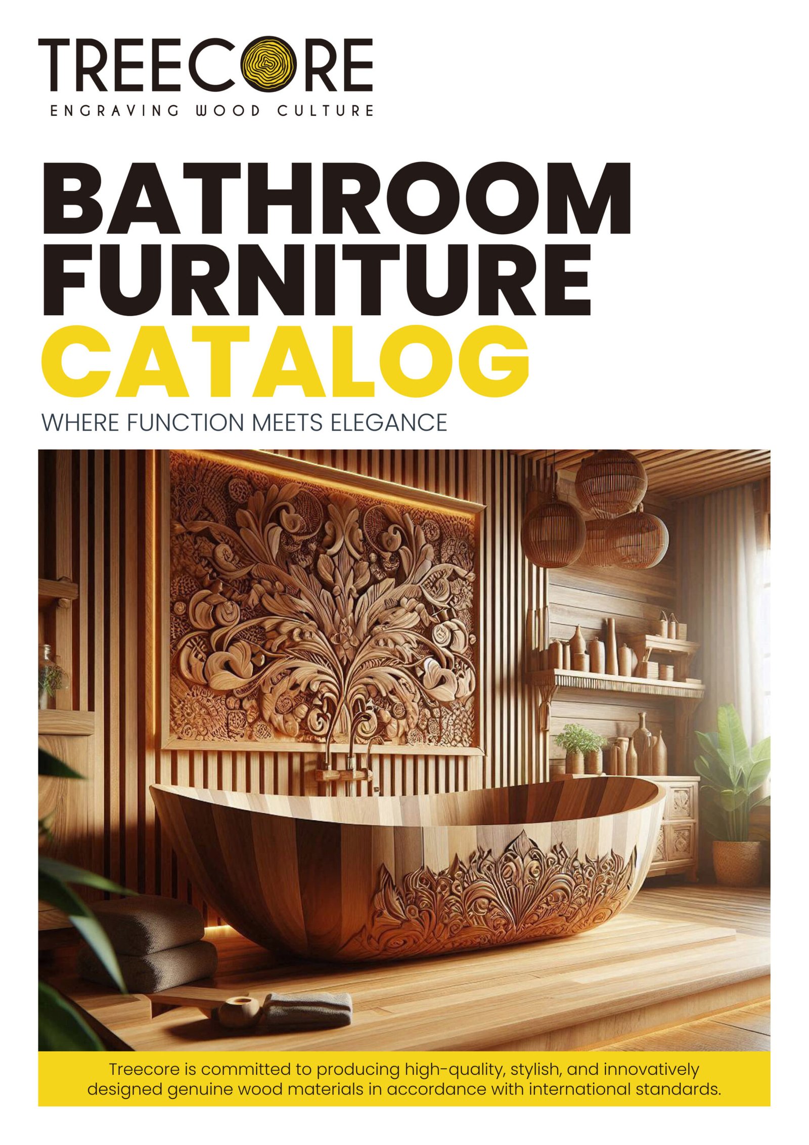 Treecore Brochure - Bathroom Furniture Catalog