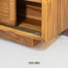 The Modern Minimalist Storage Sideboard, made from teak wood with sliding doors, offers practical storage in modern design with timeless elegance.