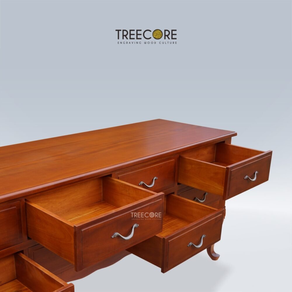 Wooden Sideboard with Ample Storage