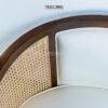 Experience timeless elegance with the Classic Teak Rattan Chair, crafted from teak wood with rattan accents and a soft cushioned seater.