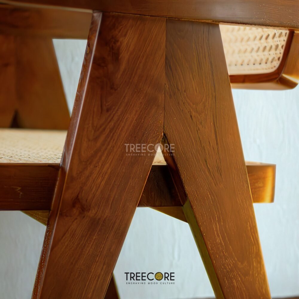 Natural Rattan Dining Chair