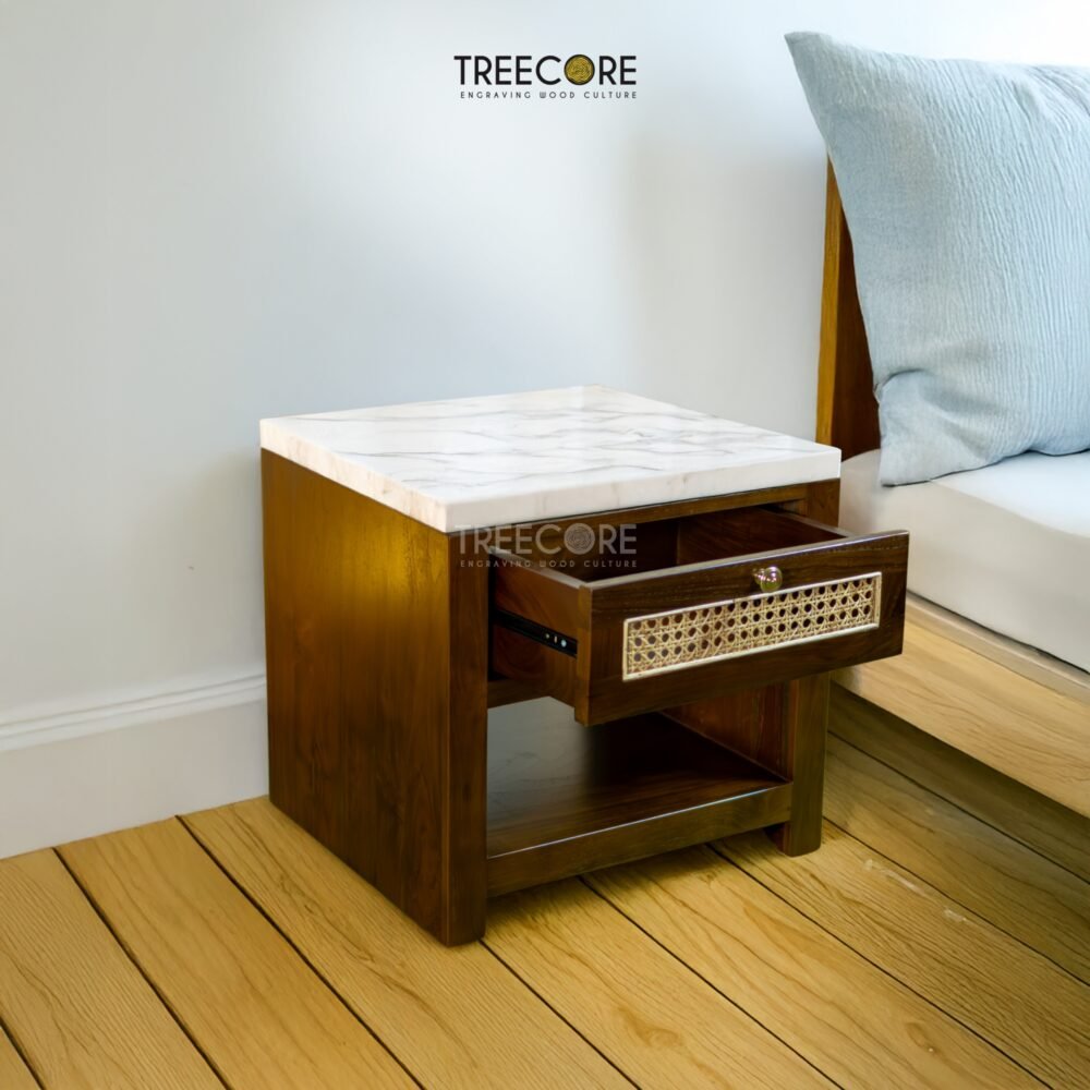 Lightweight Scandinavian Style Nightstand