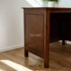 Discover The Minimalist Study Table, crafted from durable teak wood with satin finish and stylish drawer design for functional elegance.