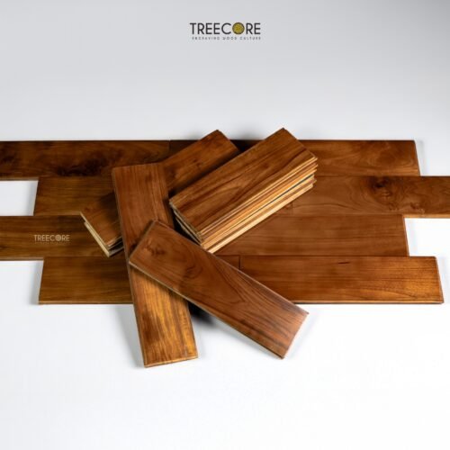 Wooden floor panel crafted from sustainable wood with natural warmth and durability, perfect for bedrooms, living rooms, and more.